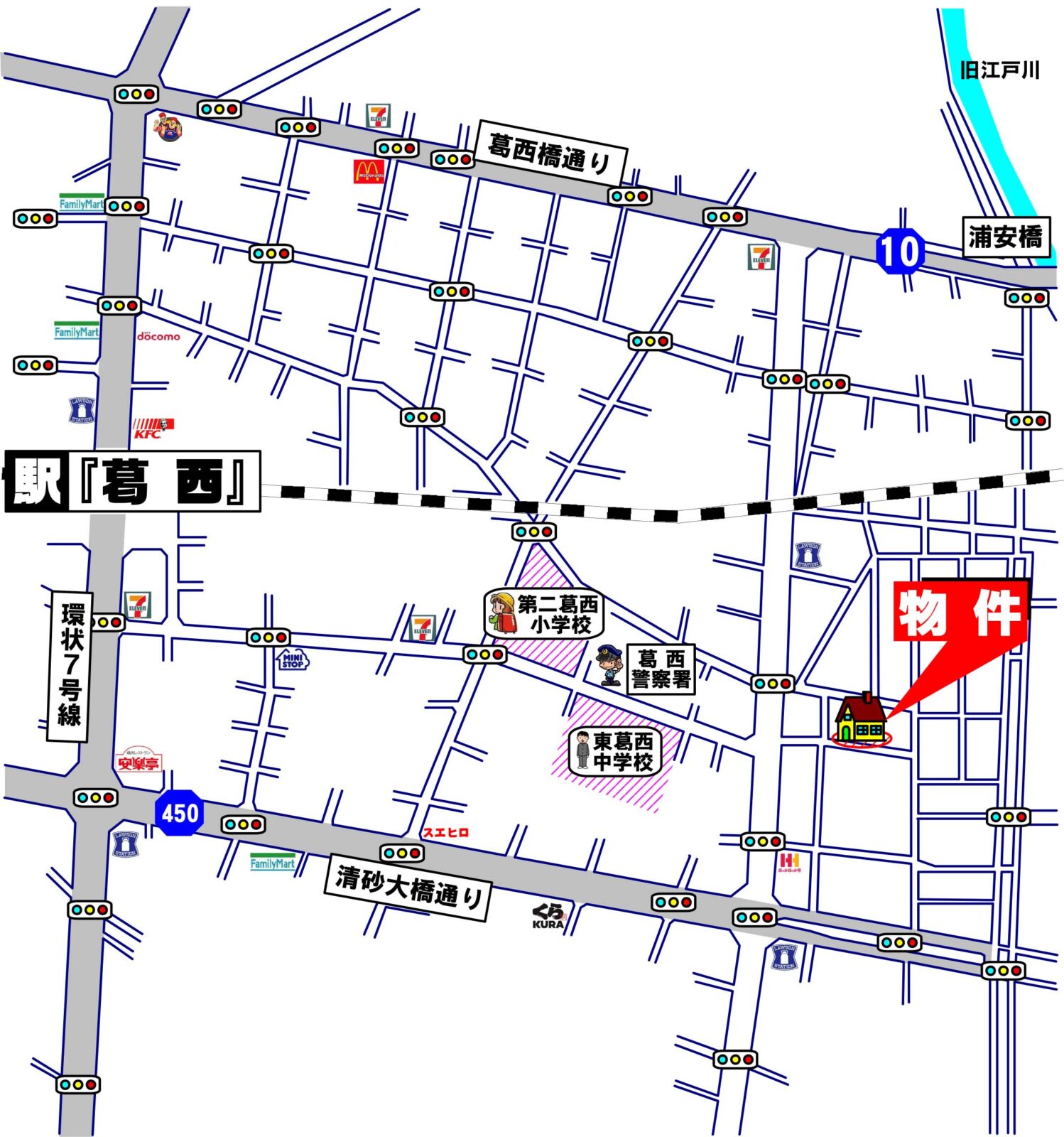 現地案内図