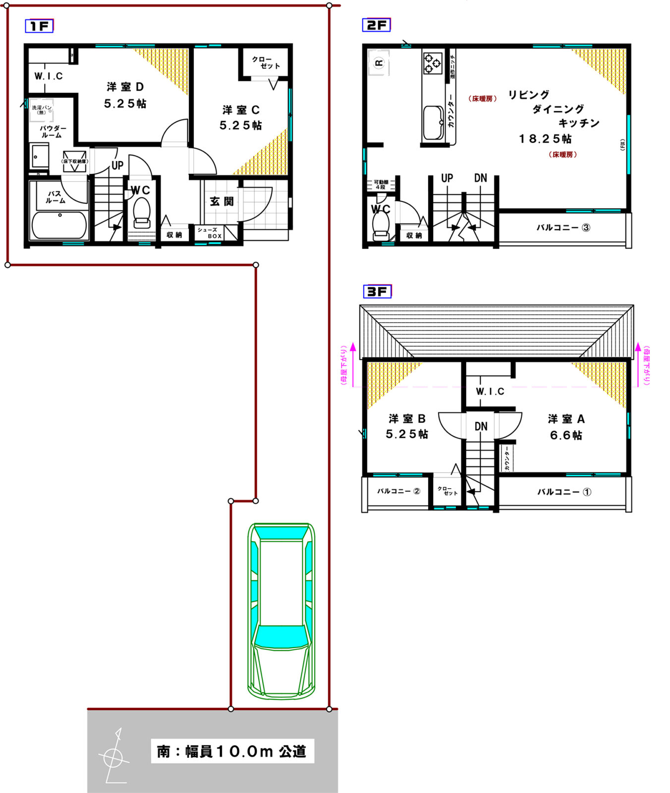 2号棟間取り図